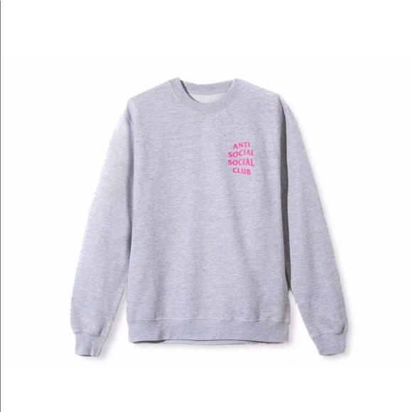 Anti Social Social Clube Crewneck Sweater - Picture 1 of 4